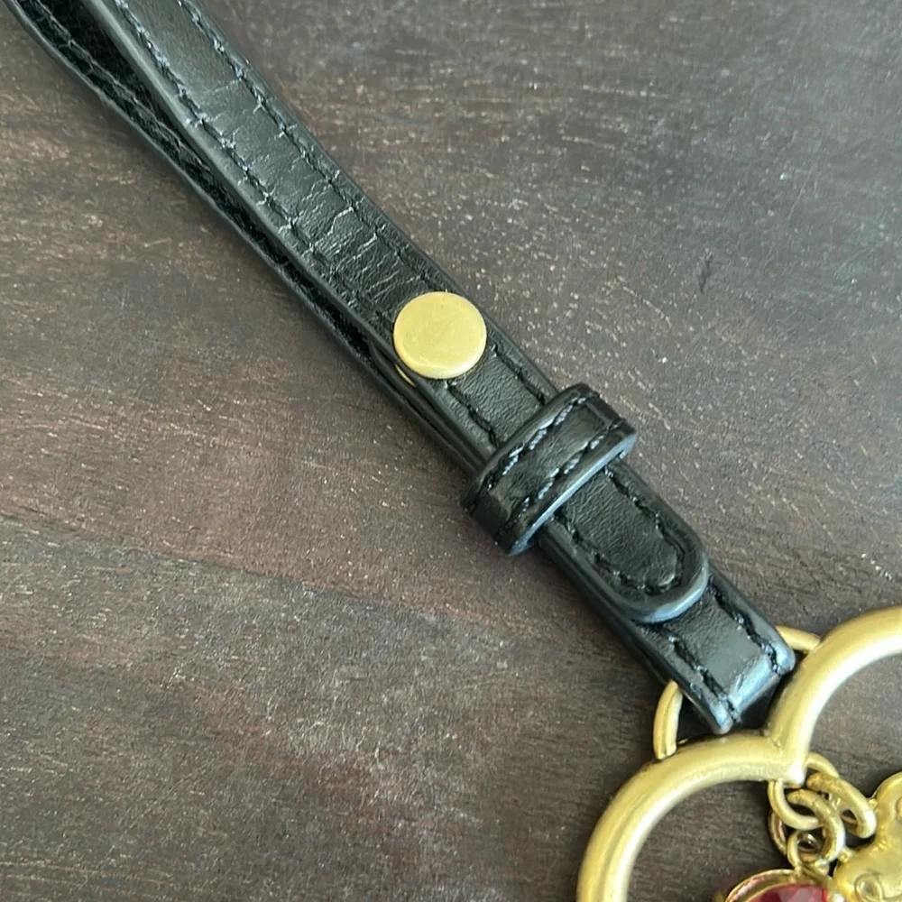 Juicy Couture Vintage bag Charm key fab/holder